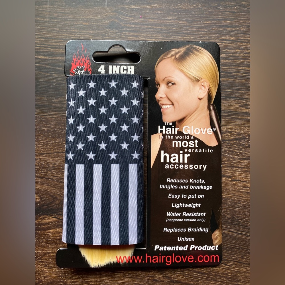 Hair Glove | American Flag 4 inch Snap Hair Accessory